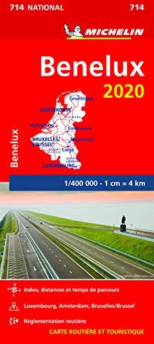 Carte Michelin Benelux 2020