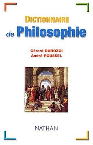 Dictionnaire de philosophie