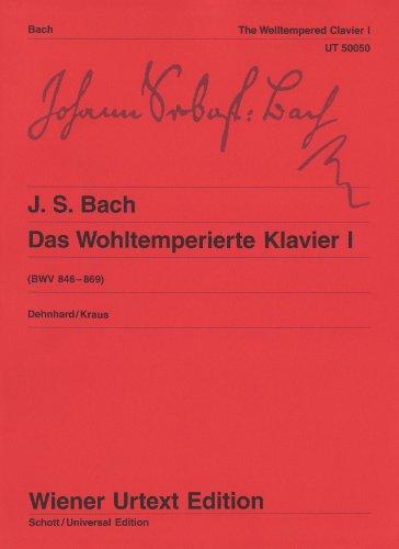 Das Wohltemperierte Klavier: Nach dem Autograf und Abschriften. Teil I. BWV 846-869. Klavier. (Wiener Urtext Edition)