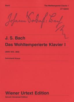 Das Wohltemperierte Klavier: Nach dem Autograf und Abschriften. Teil I. BWV 846-869. Klavier. (Wiener Urtext Edition)