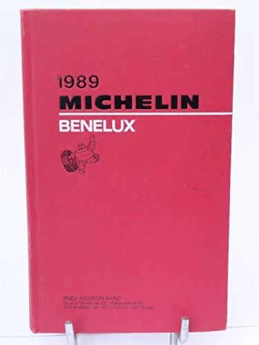 Benelux 1989. Michelin-Führer