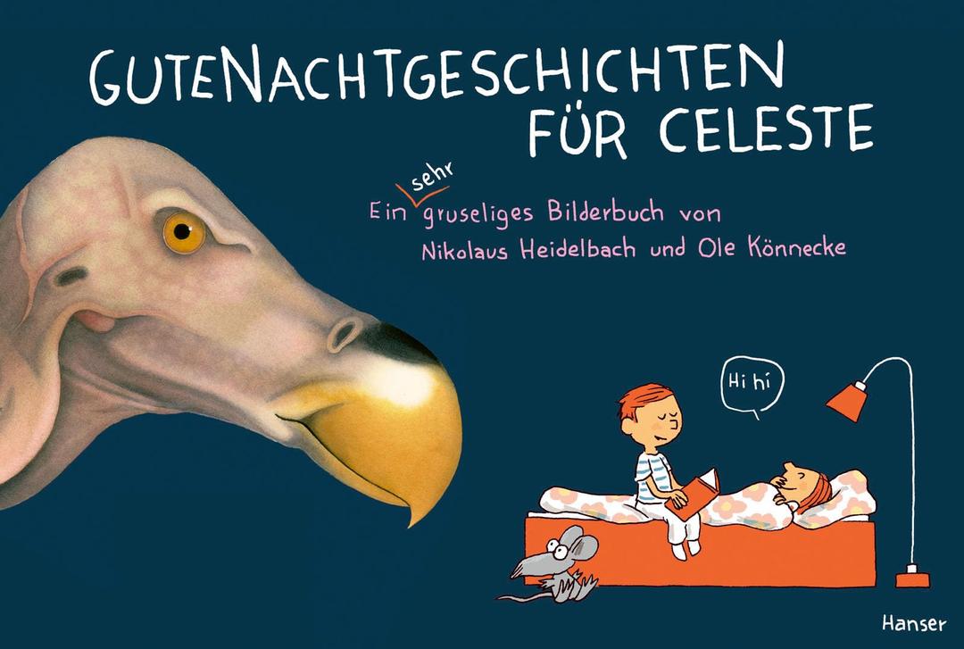 Gutenachtgeschichten für Celeste: Ein sehr gruseliges Bilderbuch