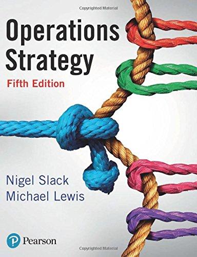 Operations Strategy