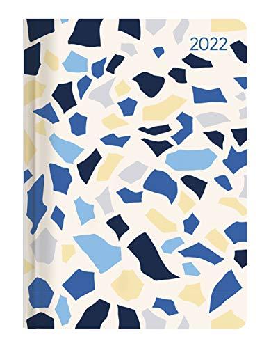 Ladytimer Terrazzo 2022 - Taschenkalender A6 (10,7x15,2 cm) - Weekly - 192 Seiten - Notiz-Buch - Termin-Planer - Alpha Edition