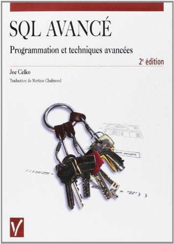 SQL avancé : programmation et techniques avancées