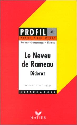 Diderot : le neveu de rameau (Profil Littérature)