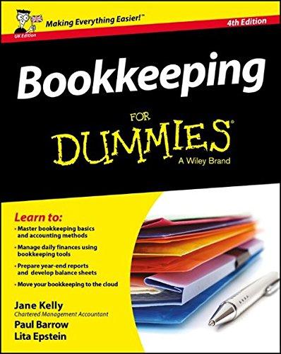 Bookkeeping For Dummies (For Dummies (Business & Personal Finance))