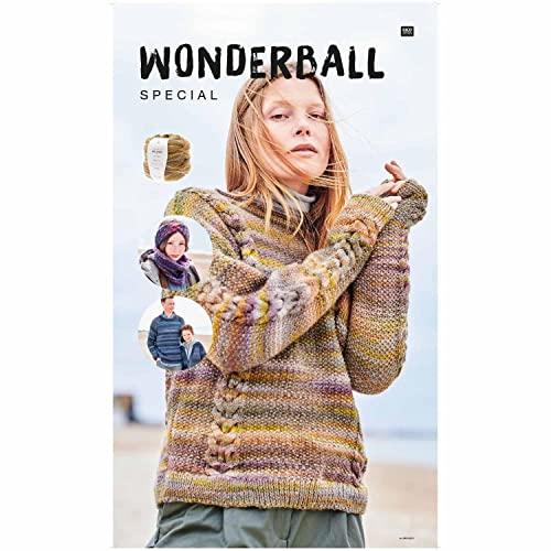 WONDERBALL Special: Mega Farbverläufe aus einem 200 G - Knäuel für die ganze Familie