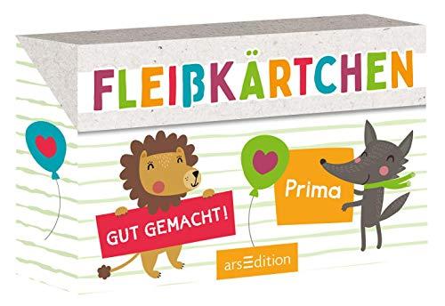 Fleißkärtchen: Box mit 80 Sammel-Karten für Schulanfänger, Unterricht, Lehrer, für Kinder ab 5