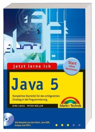 jetzt lerne ich Java 5 - Neu! jetzt das komplette Buch auch als PDF auf CD!