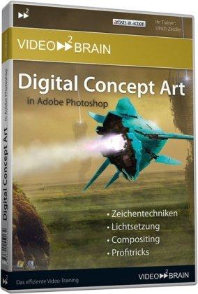 Digital Concept Art in Adobe Photoshop (DVD-ROM)