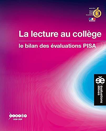 La lecture au collège : le bilan des évaluations PISA