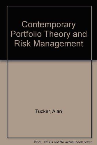 Contemporary Portfolio Theory and Risk Management