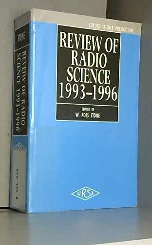 The Review of Radio Science 1993-1996