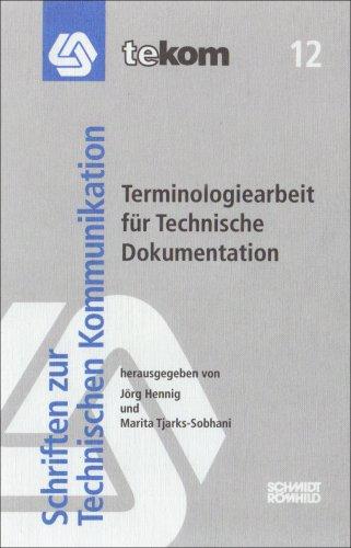 Terminologiearbeit für Technische Dokumentation