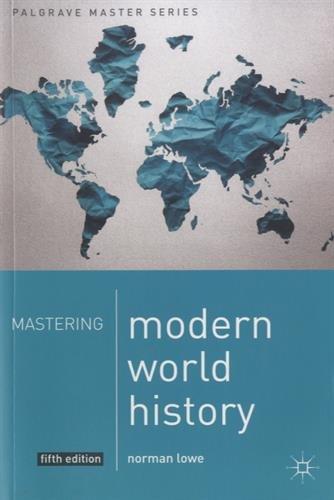 Mastering Modern World History (Palgrave Masters)