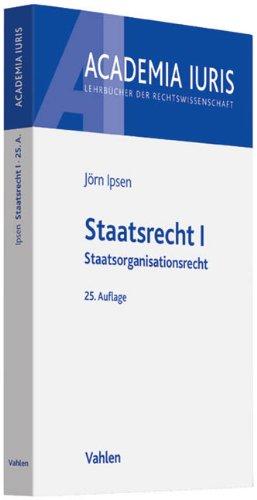 Staatsrecht I: Staatsorganisationsrecht