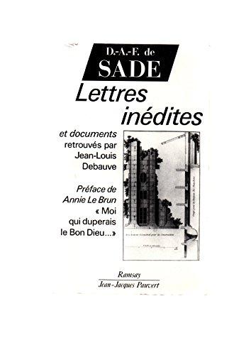 Lettres inédites