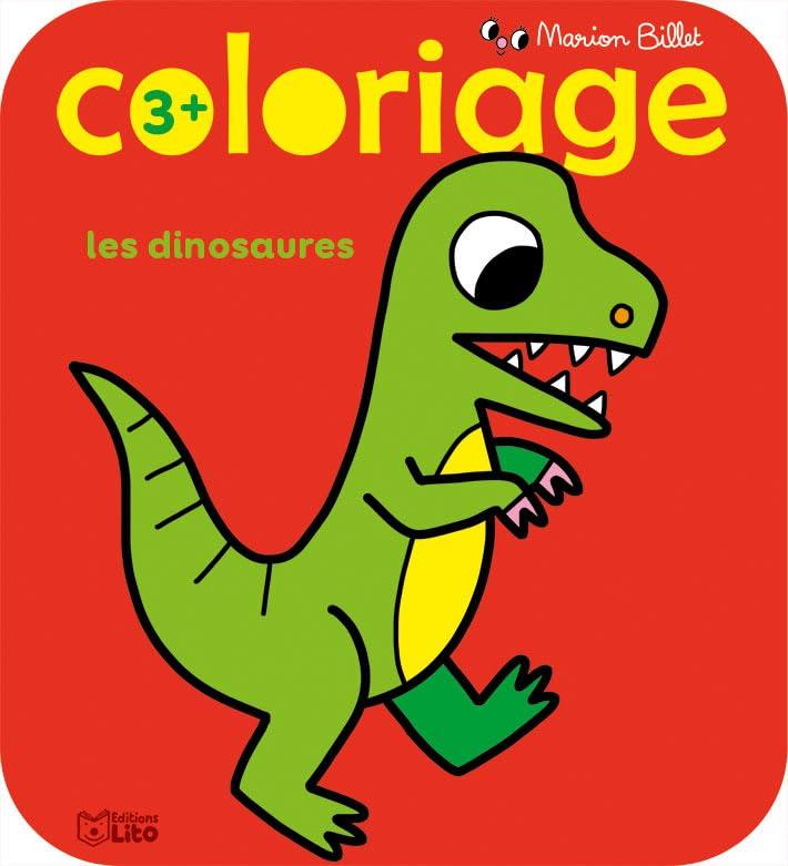 Coloriage des tout-petits: Les dinosaures - Dès 3 ans