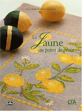 Le jaune au point de croix