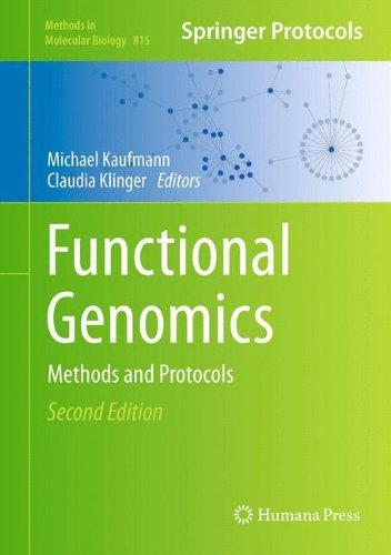 Functional Genomics: Methods and Protocols (Methods in Molecular Biology)