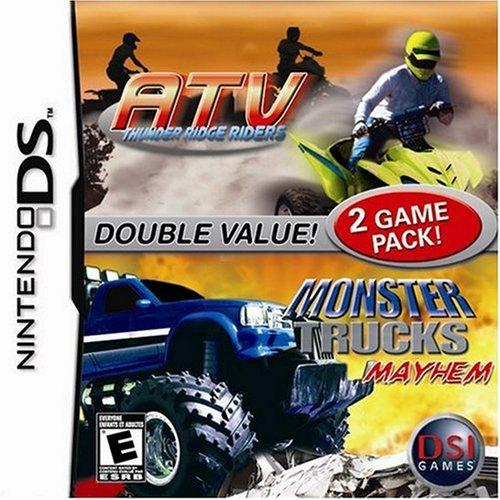 ATV Thunder ridge Riders and Monster Trucks mayhem 2 in 1 - Nintendo DS - US