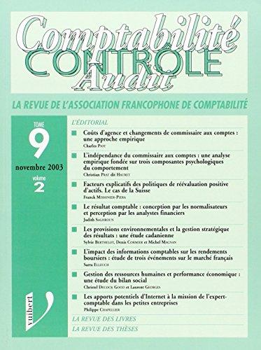 Comptabilite controle audit vol.9 t.2