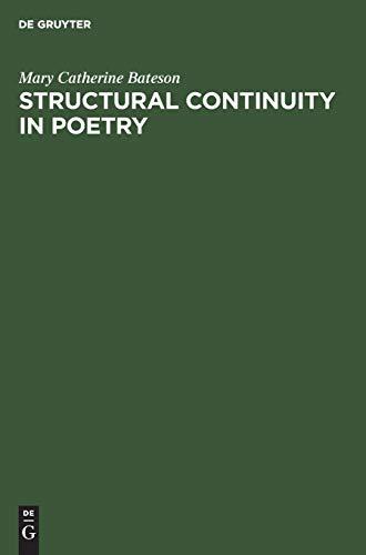 Structural continuity in poetry: A linguistic study of five Pre-Islamic Arabic Odes