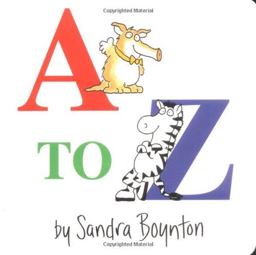 A to Z (Boynton Board Books (Simon & Schuster))