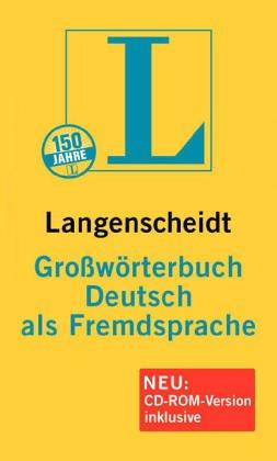 Langenscheidts Großwörterbuch, Deutsch als Fremdsprache