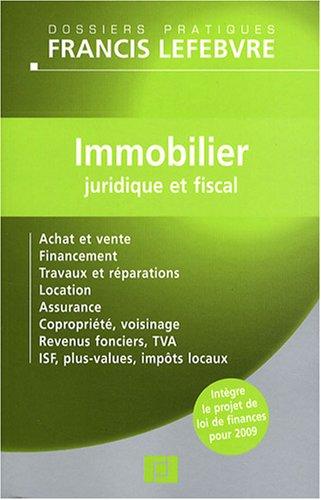 L'immobilier : juridique et fiscal