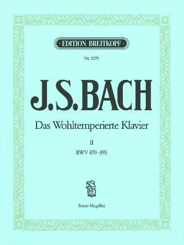 Das Wohltemperierte Klavier Band 2 (EB 2375)