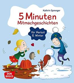 5 Minuten Mitmachgeschichten für Herbst und Winter