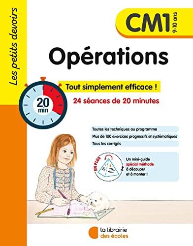 Opérations CM1, 9-10 ans : 24 séances de 20 minutes