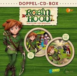 Robin Hood-Doppel-Box-Folgen 1+2-Hörspiele