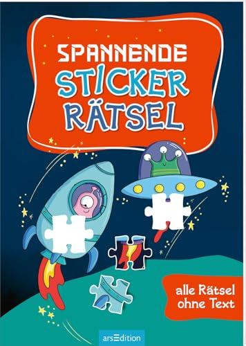 Spannende Sticker-Rätsel: Alle Rätsel ohne Text | Aufgaben mit Stickern ab 4 Jahren