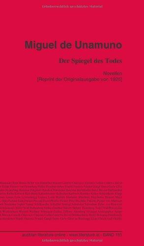 Der Spiegel des Todes: Novellen [Reprint der Originalausgabe von 1925]