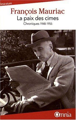 La paix des cimes : chroniques 1948-1955