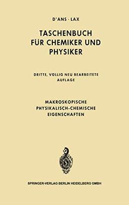 Makroskopische physikalisch-chemische Eigenschaften