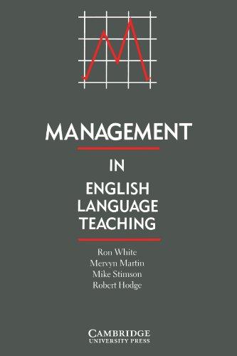 Management in English Language Teaching