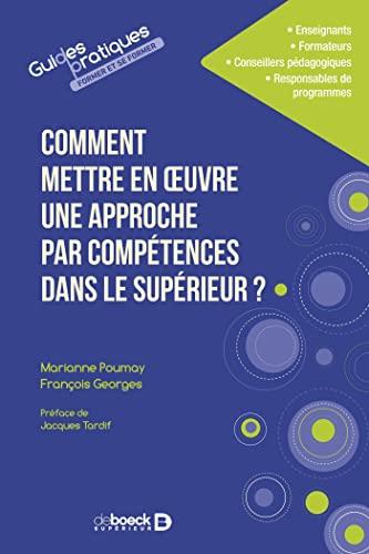 Comment mettre en oeuvre une approche par compétences dans le supérieur ?