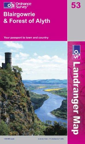 Blairgowrie and Forest of Alyth (Landranger Maps)