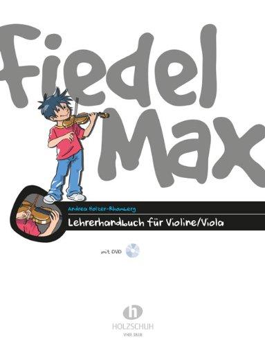 Fiedel-Max Lehrer Handbuch incl. DVD - Violine/Viola