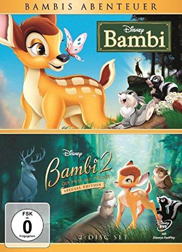 Bambis Abenteuer: Bambi (Diamond Edition) + Bambi 2 (Special Edition) [2 DVDs]