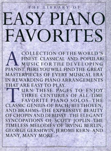 The Library of Easy Piano Favourites (Library of Series)