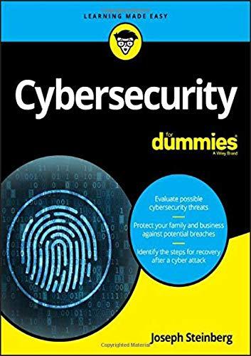 Cybersecurity For Dummies (For Dummies (Computer/Tech))