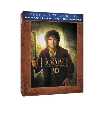 Le Hobbit : Un voyage inattendu - Version longue - Edition 2 Blu-ray 3D + 3 Blu-ray + 2 DVD