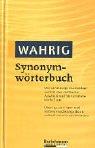 Wahrig Synonymwörterbuch