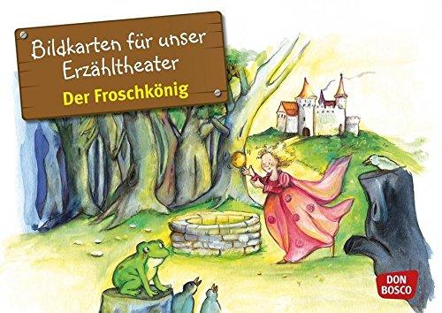 Bildkarten für unser Erzähltheater: Der Froschkönig. Kamishibai Bildkartenset. Märchen. Entdecken. Erzählen. Begreifen