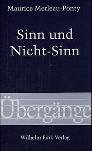 Sinn und Nicht- Sinn (Übergänge)